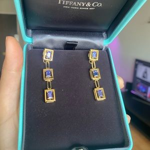 Tiffany limited Jewel Box drop earrings
